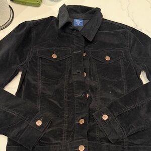 Jockey Black Jean Jacket with Button Accents